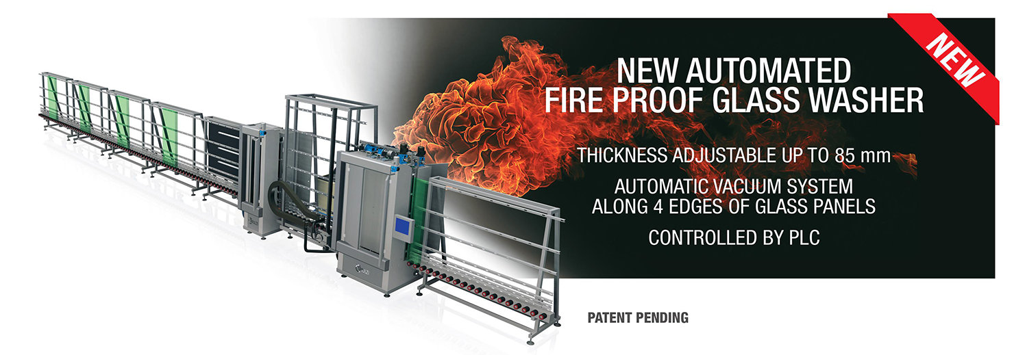 AUTOMATIC VACUUM SYSTEM - FIREPROOF GLASS LINE